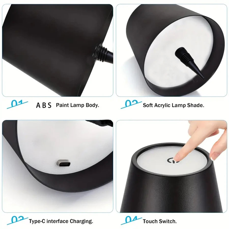 AmbientLightsCo BottleGlow Touch Lamp