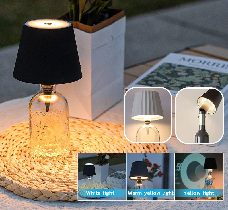 AmbientLightsCo BottleGlow Touch Lamp